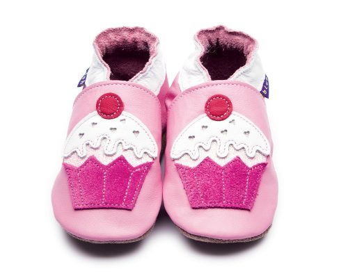 обувки в бебешко розово